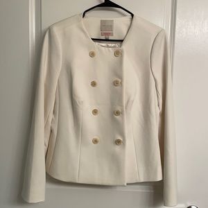 Women’s white blazer